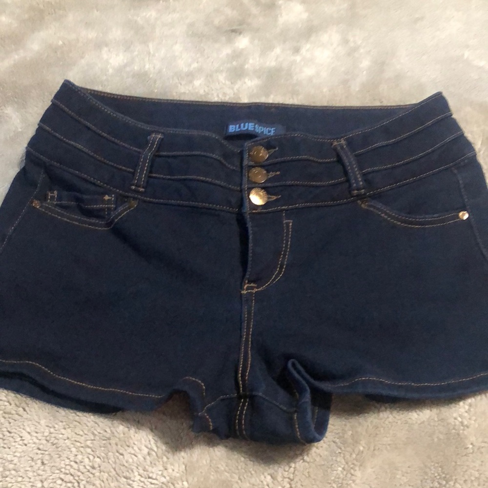 Dark blue Jean shorts size 9